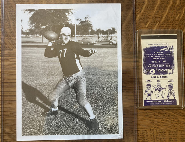 1946 Joe Krol 6.5x8.5