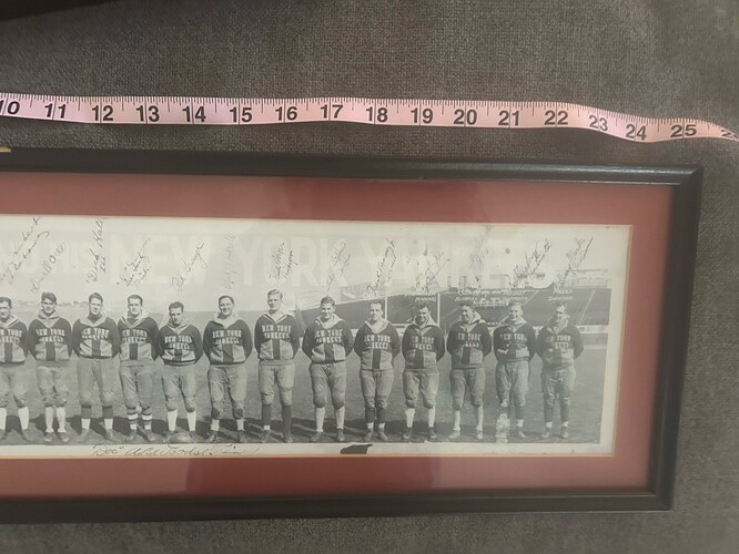 1926 New York Yankees Team Panoramic Photo (front 04)