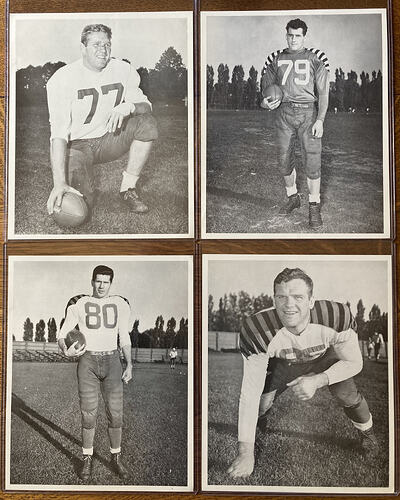 1950 Ottawa Rough Riders 8.2x10.25 B